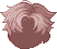 Droopy Cat Ears Hair, brown