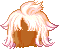 Red Fox's Fate Hair, orange