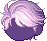 Romantic Writer Hair, purple