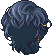 Ypsilon Hair, blue