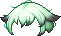Soft Raccoon Hair, green