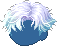 Mysterious Hair, blue