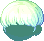 Sleek Bowl Cut, green