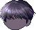 Subtle Haystack Hairdo, purple