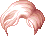 Side-Part Pompadour, red