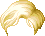 Side-Part Pompadour, blonde