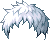 White Tiger Shag Cut, blue