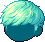 Textured Wavy Bob, green