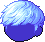 Textured Wavy Bob, blue