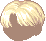 Combed Parted Hair, brown