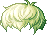 Feathered Wild Bangs, green