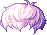 Feathered Wild Bangs, purple