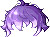 Belial Hair, purple