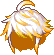 Feathered Locks, blonde