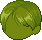 Voluminous Flora Hair, green