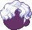 Shaggy Mess Hair, purple