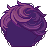 Sparkling Hair, purple
