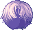 V Hair, purple