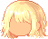 Fuzzy Fried Hair, blonde
