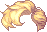 Bling Crescent Hair, blonde