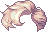 Bling Crescent Hair, brown