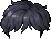 Dark Feathered Bed Head