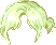 Mint Hair, green