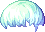 Mano Hair, blue