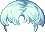Sigh-Worthy Hair, blue