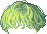 Beware Hair, green