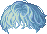Beware Hair, blue