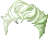 Typhoon Hair, green