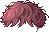 Spiked Wavy Hair, red