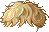 Spiked Wavy Hair, blonde