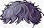 Spiked Wavy Hair, purple