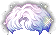 Silky Puzzle King Hair, blue