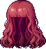 Wavy Wavelengths Hair, red