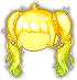 Summer Twin Tails Hair, blonde