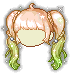 Summer Twin Tails Hair, brown