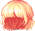 Prim Feathered Bob Hair, orange