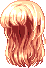Piecey Locks Hair, orange