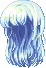Piecey Locks Hair, blue