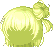 Bobbed Dango Hair, green