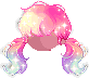 Cosmos Hair, red