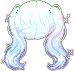 Elodie Hair, blue
