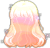 Foggy Elodie Hair, orange