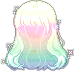 Foggy Elodie Hair, green