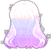 Foggy Elodie Hair, purple