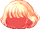 Puffy Wave Hair, orange