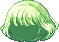 Puffy Wave Hair, green